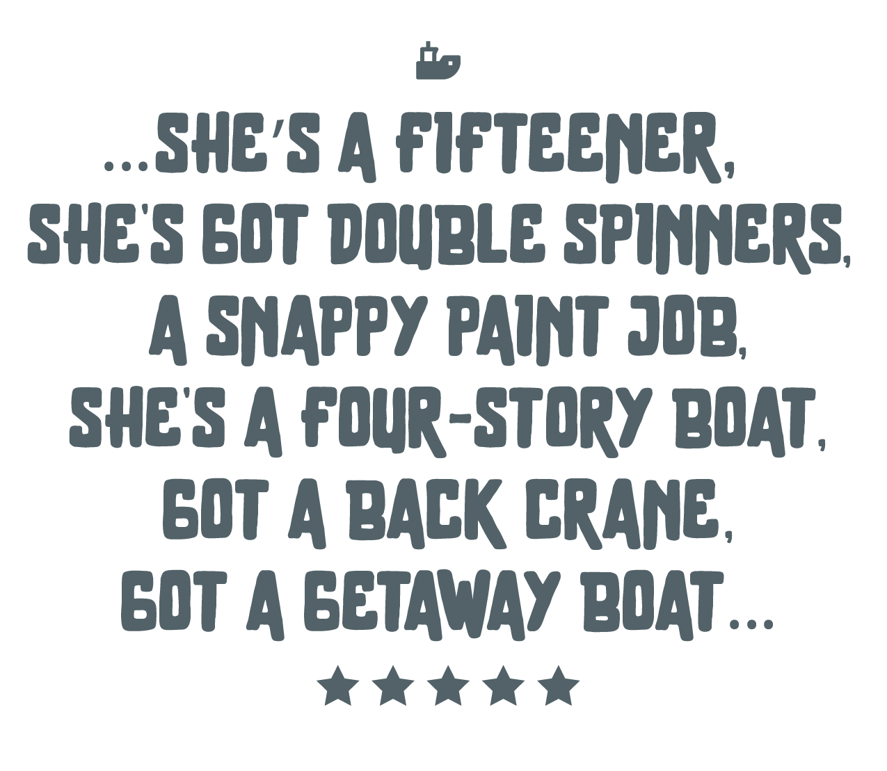 Boat Rater Quote Unisex garment-dyed heavyweight t-shirt